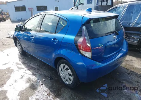 2015 Toyota Prius C One из США, поврежденный, VIN JTDKDTB36F1086553